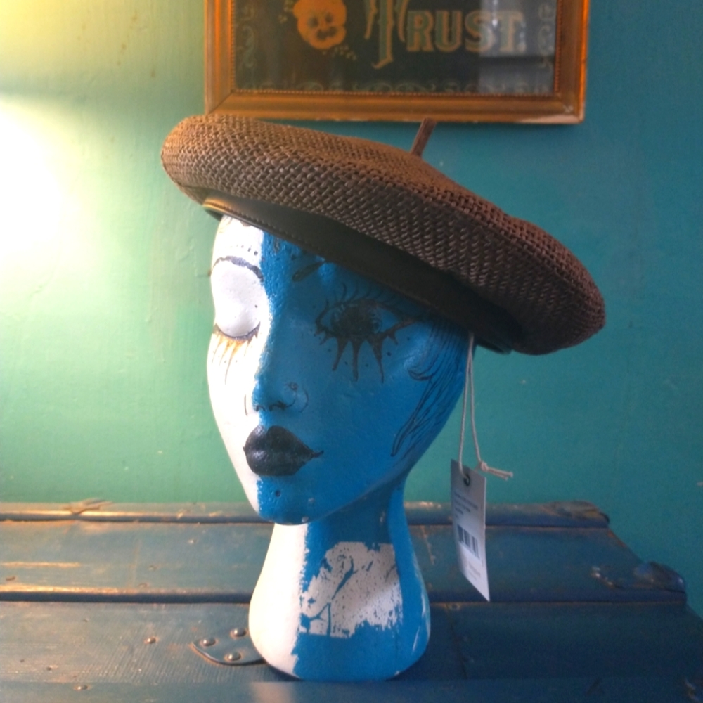 Brixton Audrey Straw II Beret